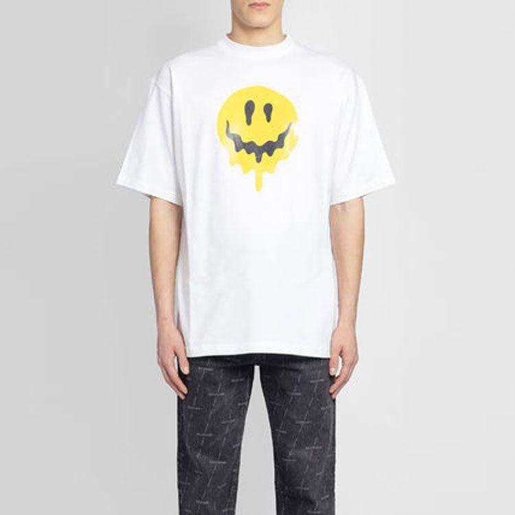Balenciaga Large Fit Smiley T Shirt 641675TKVA18639