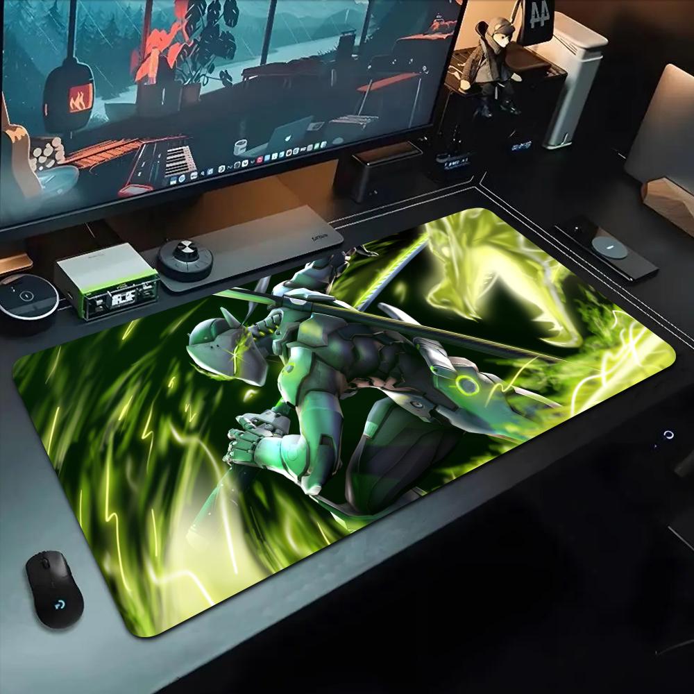 Genji Mouse Pad 500X1000 mm Large Gaming Mousepad Gamer XL Rubber Otaku Keyboard Pad Laptop Desk Mat
