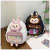 Cartoon cute Labu plush shoulder bag two-dimensional pain bag large capacity high-end backpack school bag CLE