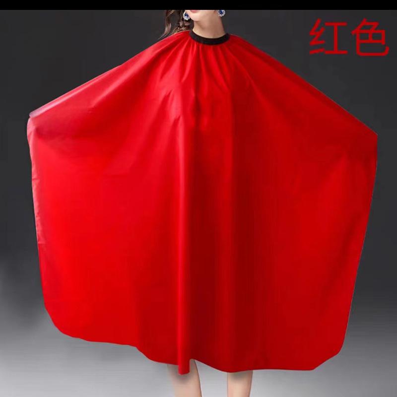 Парикмахерская силиконовая накидка на воротник парикмахерский халат пряжка — фото 7