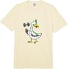 Duck Does Fitness Sport Comfort Colors Adult Heavyweight T-Shirt 100% Cotton Training Exercise Gym Sport Shirt Short Sleeve Gym