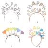 Birthday Party Crown Birthday Hair Hoop Happy Birthday Headband Birthday Party Hair Band Tiara Photography Props