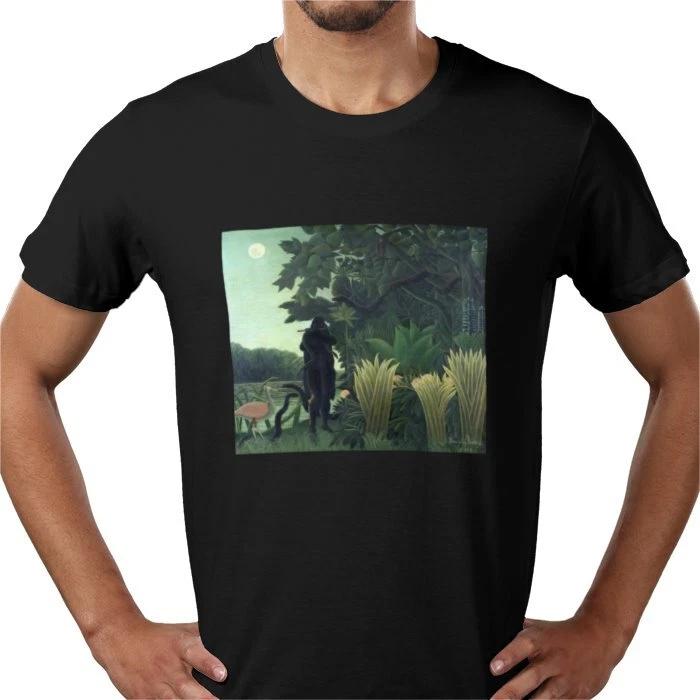 The Snake Charmer Henri Rousseau art print 100% cotton tee t shirt - all sizes S