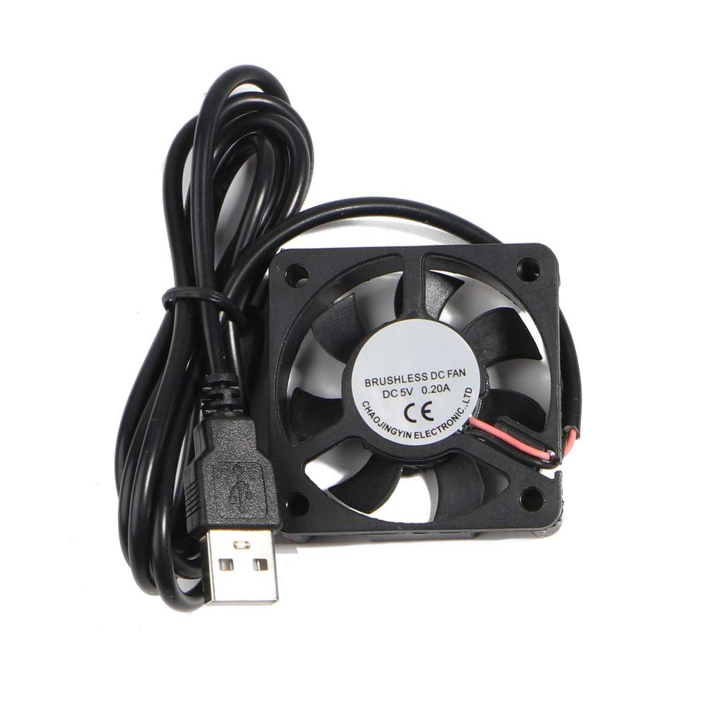 USB Fans CPU Cooling Radiator 5V 2Pin USB Fans for Computer Case Server Radiator 50x50mm Quiet 4500-5500RPM