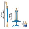 Car AC Oil & Dye Injector Tool, 1 oz, 1/4" Refrigerant Charging