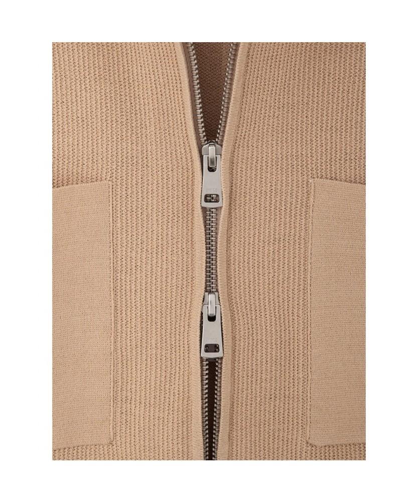 Shift.G Zipup Cardigan Beige
