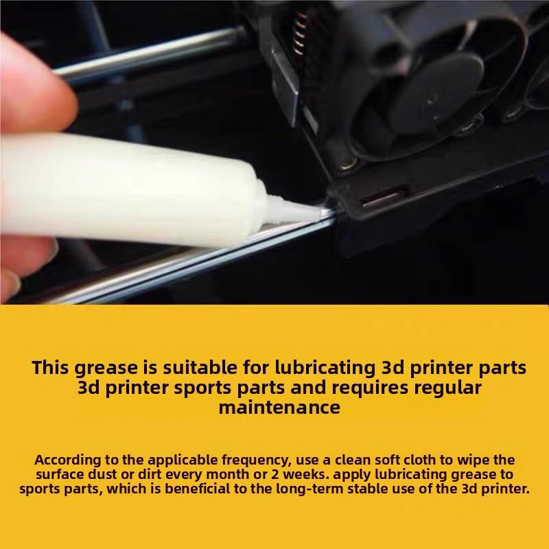3D Printer Grease High Temperature Lubricant Oil For Bambulab Creality Extruder Gear Bearing Pully Super Lube 3D Printer Grease Mass Air Flow 3