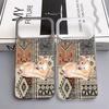 Cloth Patterned Deer Phone Case For IPhone 17 Pro Max 17Air 11 13 12 14 15 16 Plus Soft Silicone Fashion 15 Pro Cover Case