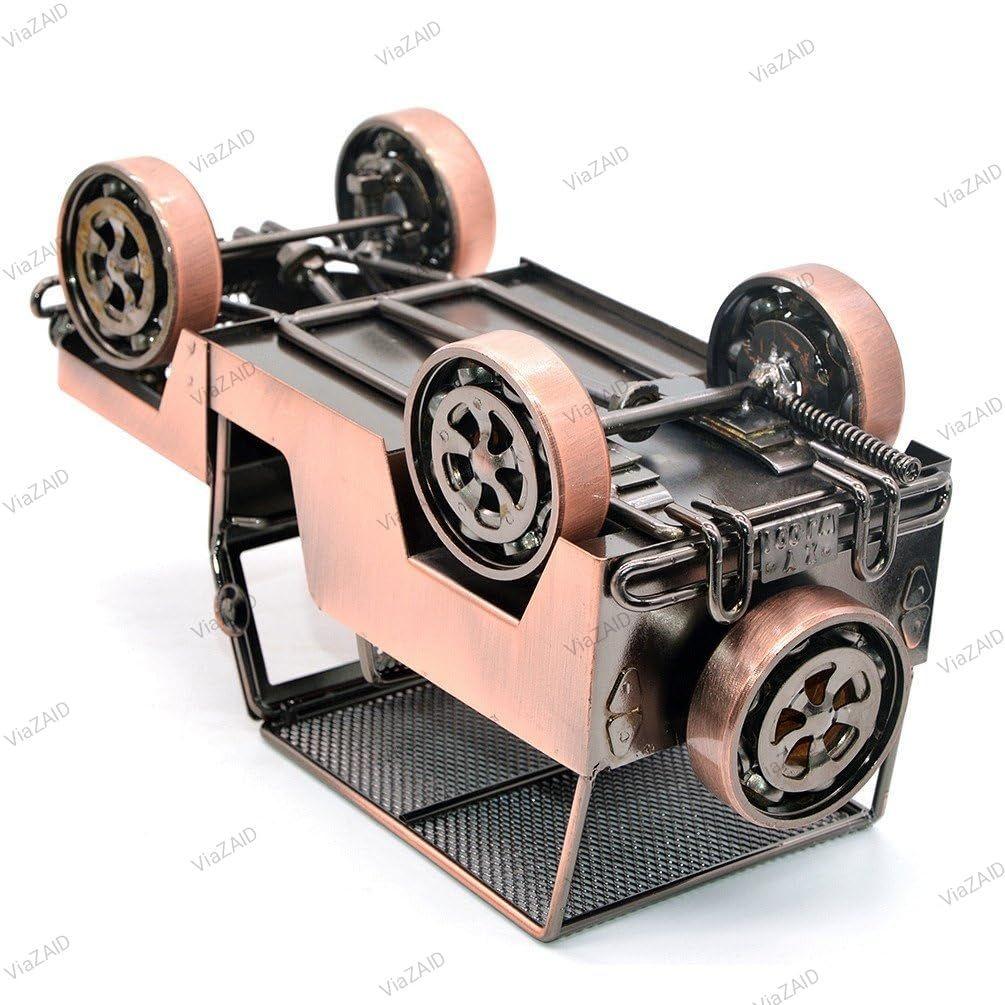 Metal Antique Vintage Car Model Handcrafted Collections Collectible Vehicle Toys for Bar or Home Decor Decoration