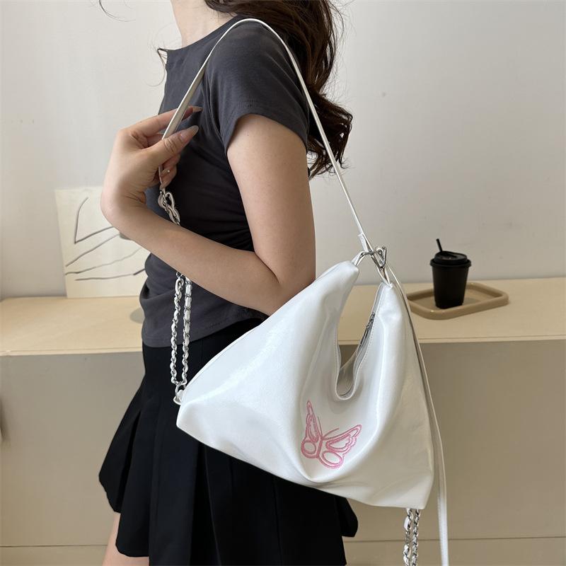 Soft Touch Faux Leather Tote Bag Minimalist Style Shoulder Handbag for Women CLE