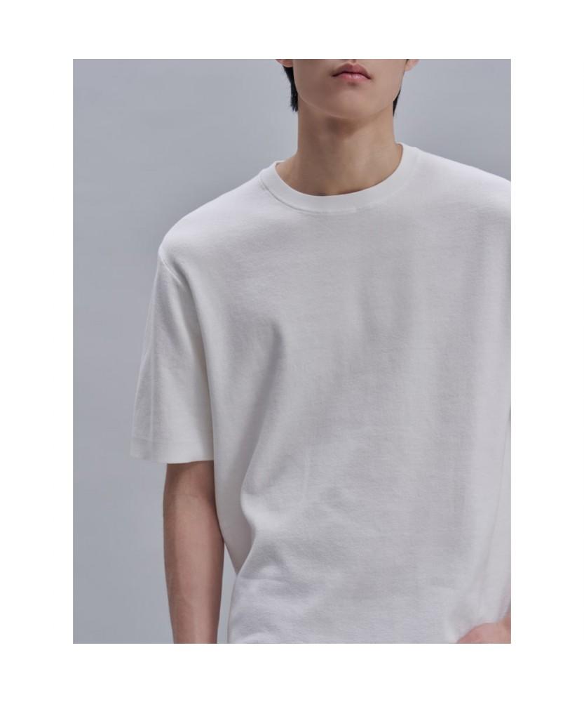 SHIFT.G Cotton Crewneck Sweater White