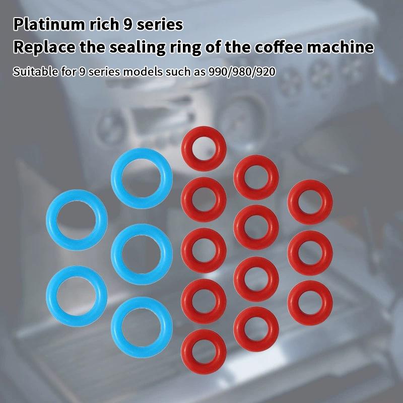 17Pcs Silicone O-rings Sealing Rings Set For Breville BES920/900/980/990 Coffee Machine O Rings Replacement Accessories