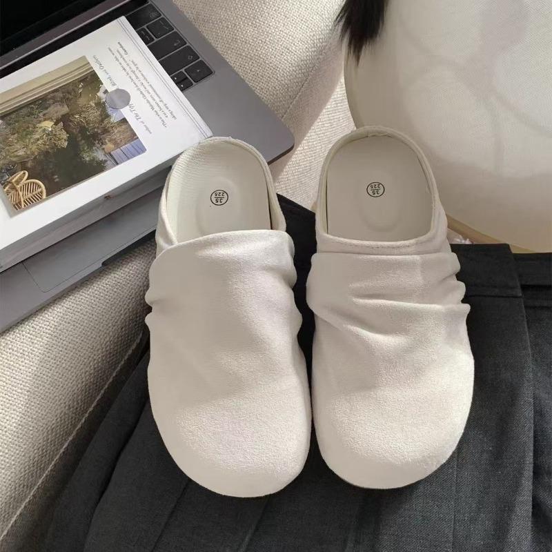 

High-heeled Shoes with A Headband, Half-toe Slippers, Women s New Style One-piece Flip-flops 40