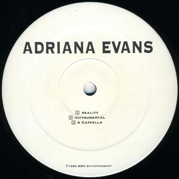 

12inch Record ADRIANA EVANS - Reality NONE BMG Entertainme 1996 US Soul/Funk Used