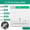 Diamond Electroplated Alloy File Set CF-400 with Carborundum - Free Shipping