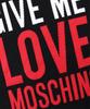 Love Moschino luksusowy męski sweter nero -45%%% - Rozmiar: L