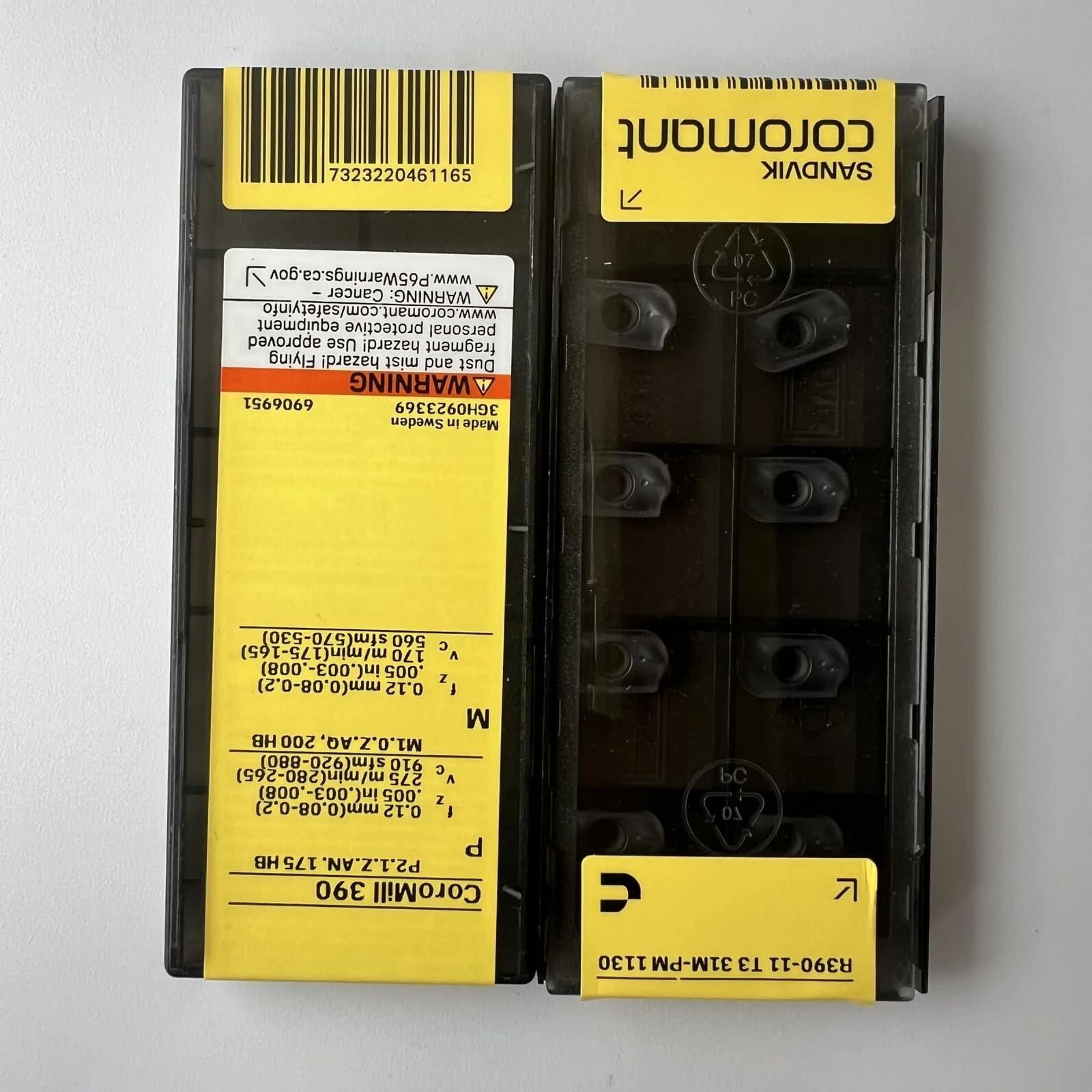 

Original Sandvik / R390-11T331M-PM 1130 CNC lathe carbide blade tool 10 Pcs