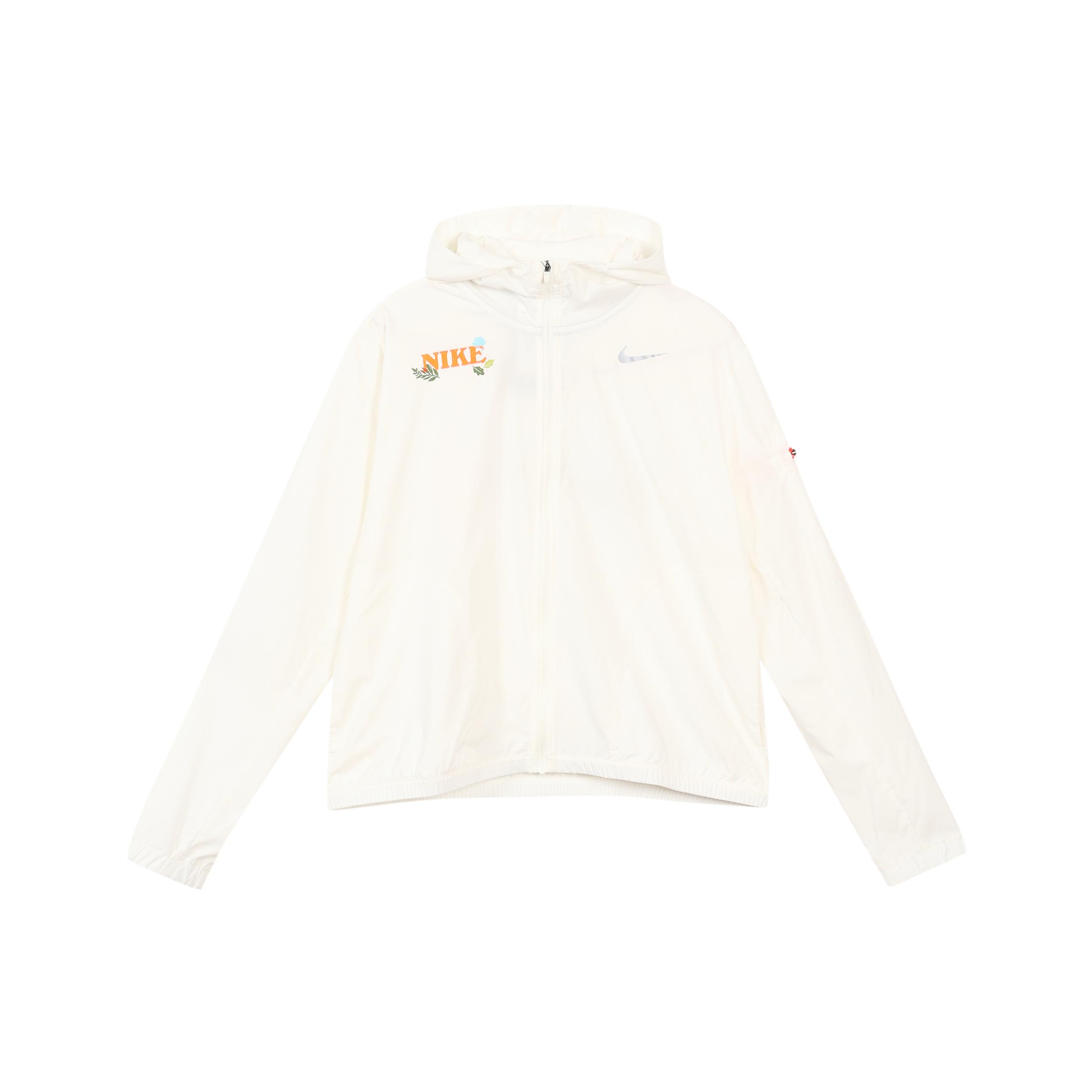 

New Nike SS23 Women ss Letter Logo Hooded Jacket White FN3710-133 S