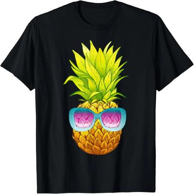 Pineapple Sunglasses Beach Funny Summer T-Shirt