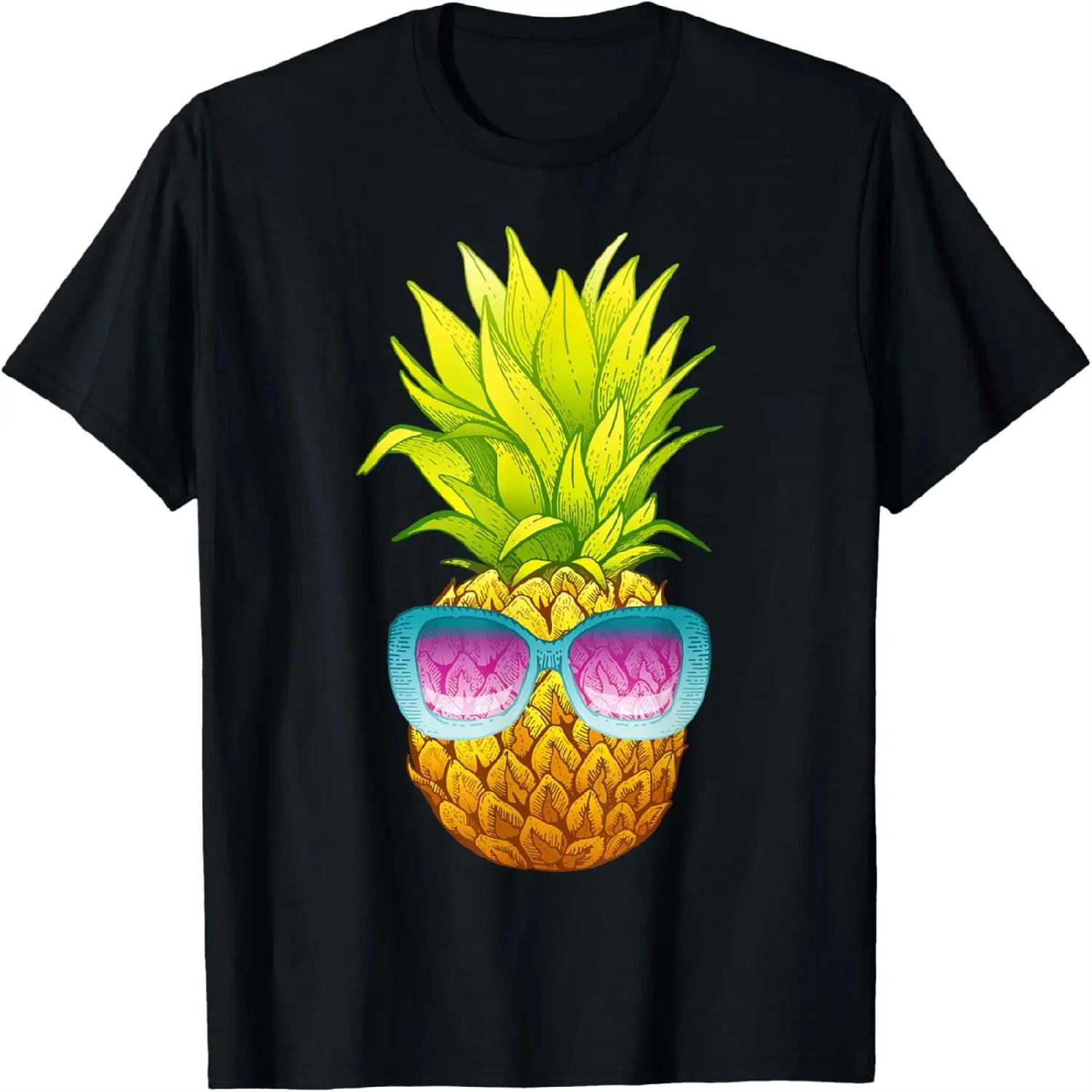 

Pineapple Sunglasses Beach Funny Summer T-Shirt XXXXXL різнокольоровий