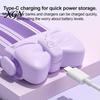 Heated Hair Comb Electric Volume Clip, 2 Heat Settings Volumizing Styling Accessory Rechargeable Root Lift Bangs for Fine Flat