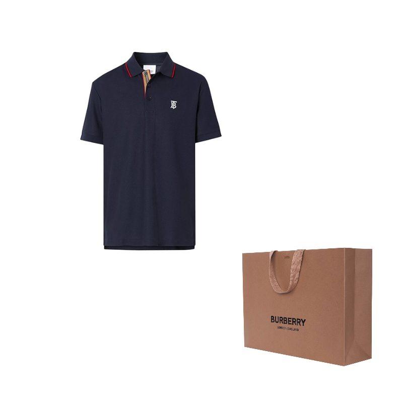 Burberry Polo Shirt Men's Dark Blue 80170071