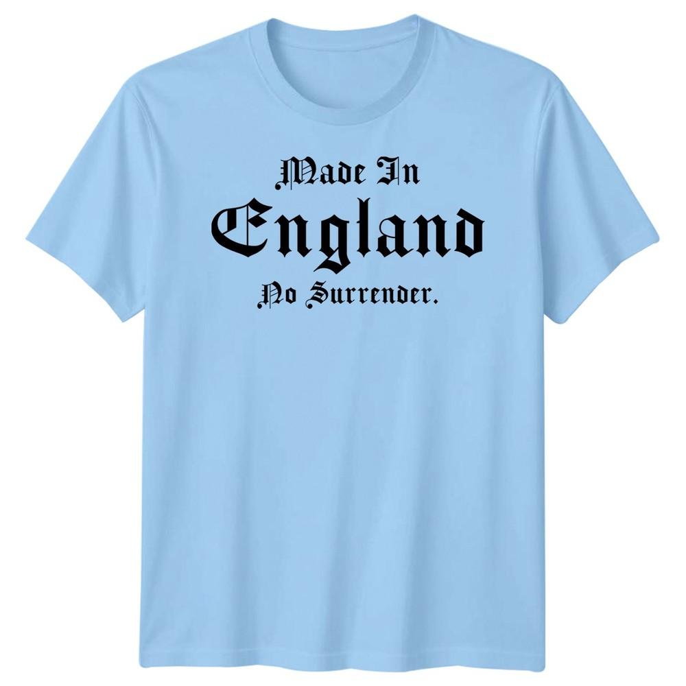 Made In England No Surrender English Countries Unisexs Unisexs Graphic Tee S