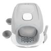 Cat Litter Box Fully Enclosed Open Top Extra Large Litter Box Smart Deodorizing Indoor Pet Toilet Fo