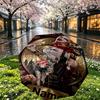 Custom Name Personalized Harley Quinn Print Umbrella, Auto Open Close, 8‑Rib Sturdy Frame, Commute Camping Hiking Use, Birthday Gift