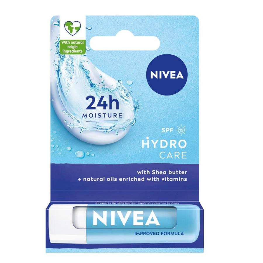 Hydrating Lip Balm by Nivea - Hydro Care Formula, 4.8g
