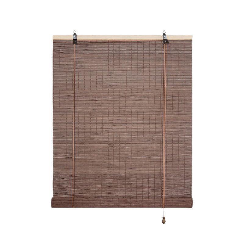 Bamboo Roller Blind Sunshade: Window or Door Curtain for Tea Rooms, Restaurants, Hotels - Ideal for Decoration and Partition.