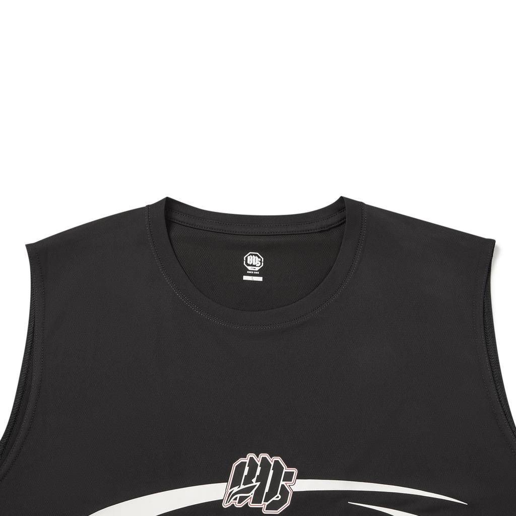 Li Ning Basketball Series Loose Letter Print Basketball Vest Men Tops AVSW037-2