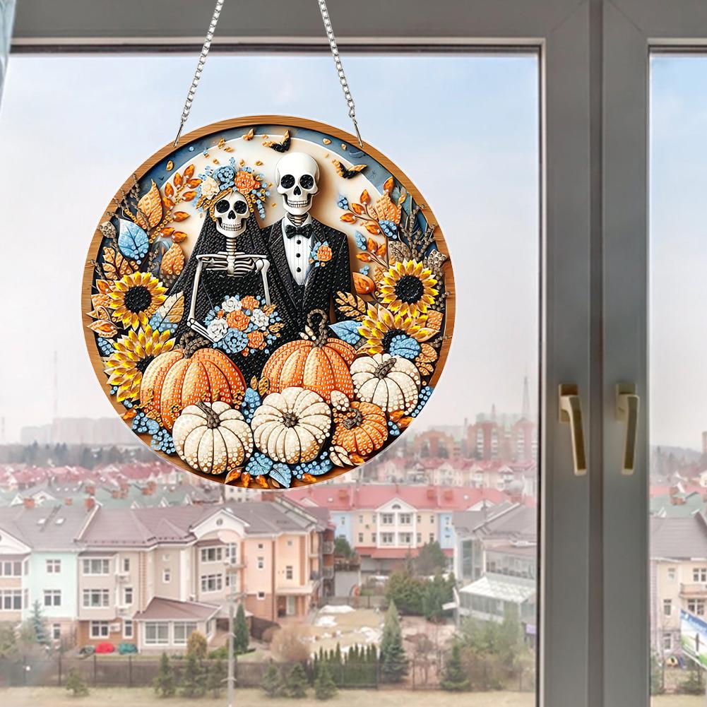 DIY 2D Flache Acryl Speziell Geformte Hängende Diamantkunst-Kits Diamantmalerei-Kits für Heimdekoration und Geschenk