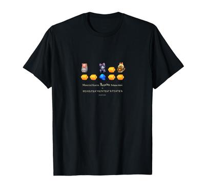 Monster Hunter Puzzle Airou Island X Monster Hunter Stories Collaboration Navirou T-Shirt