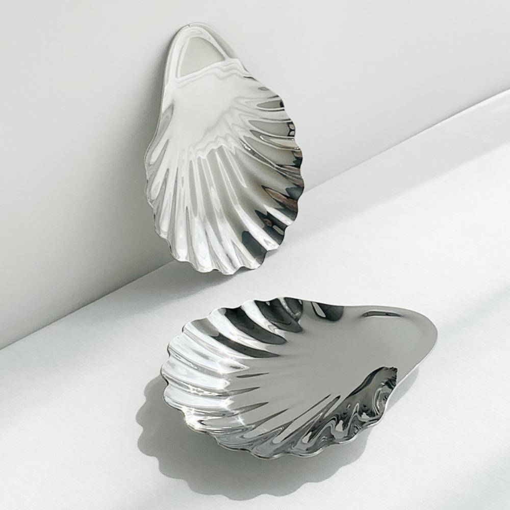 Rostschale Muschelform Dessertschale Retro Käseschale Langlebige Butterdose Foto Requisiten