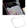 Acouto Console Cup Holder Panel with Electroplate Frame Decoration Cover Trim, for W205 C205 C Class 2015‑2021 for C253 X253 GLC 2016-2021