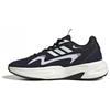 OZWAVE Ripple Schuhe Textil, Leder Niedrig geschnitten Klobige Sneaker Unisex Schwarz ID3573