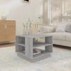 VidaXL Table basse Sonoma gris 55 x 55 x 43 cm Aggloméré