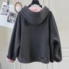 Sybelles Women's Color-Block Hooded Sweatshirt