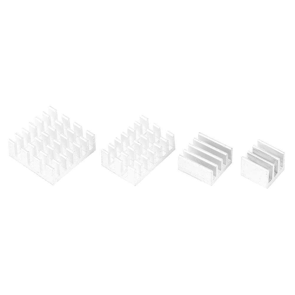 20 Stück Aluminium Kühlkörper CPU Kühler mit Kleber für Raspberry Pi 234 3b 4B