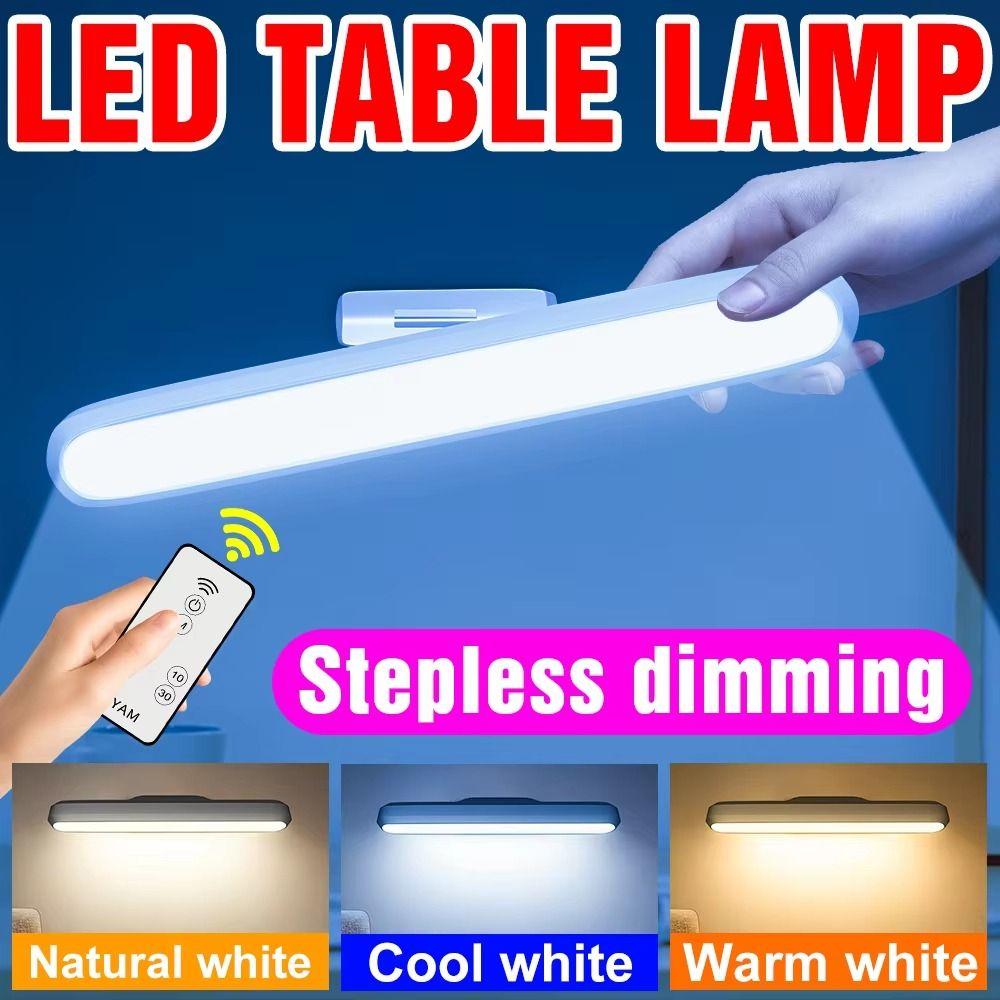 Remote Control Magnetic LED Lighting 3 Color Magnetic Adsorption Lamp  Reading Use