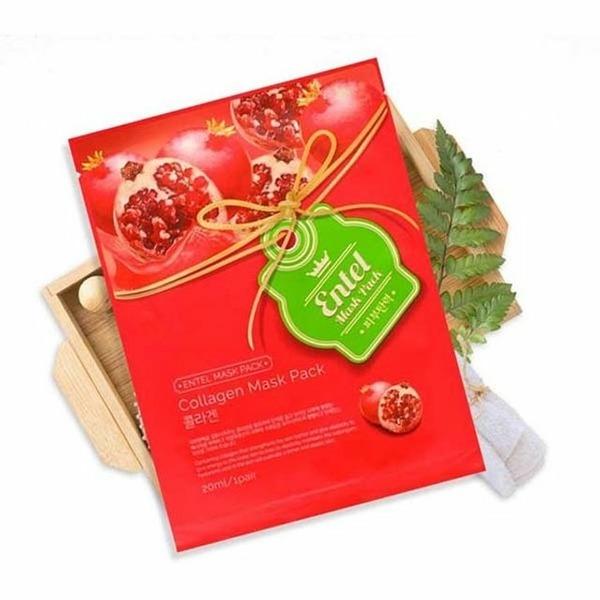 Mask Pack Face Pack Sheet Skin Care Cosmetic Collagen 10 Pack (W92E54D) basic