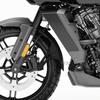 New Motorcycle Extended 265mm Mudguard ABS Mud Guard Kit Front Fender For Pan America 1250 Special PA1250 S PA1250S 2021-2024