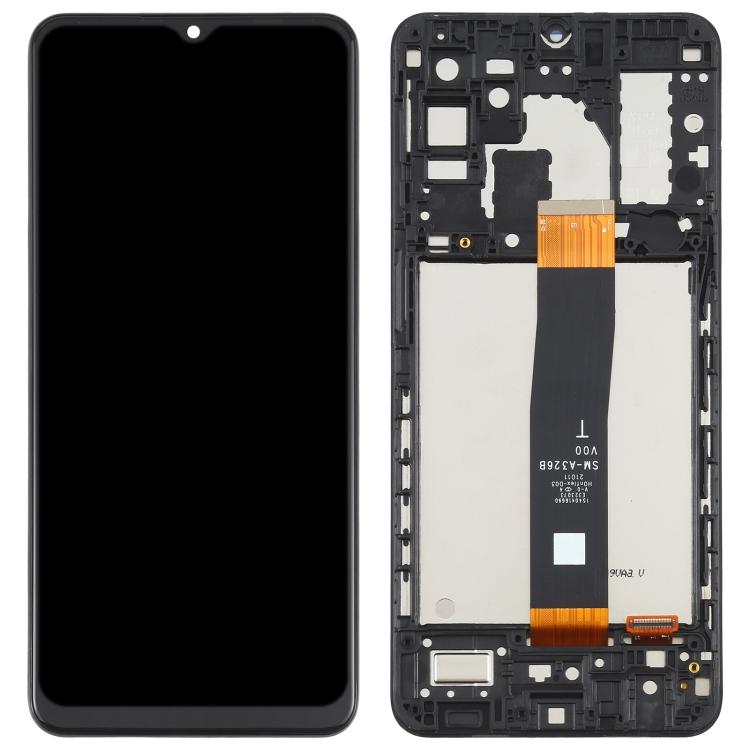 LCD-Bildschirm für Samsung Galaxy A32 5G SM-A326, Digitizer-Vollmontage mit Rahmen
