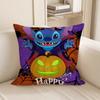 Spooky Stitch and Friends Halloween Pillowcases: Festive Fun for Your Home Sofa cushion cover, party decoration, gift