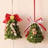 Christmas Decorations Twist Stick Wreath Door Hanger Multipurpose Wall Hanging Ornament For Festival Season Setups