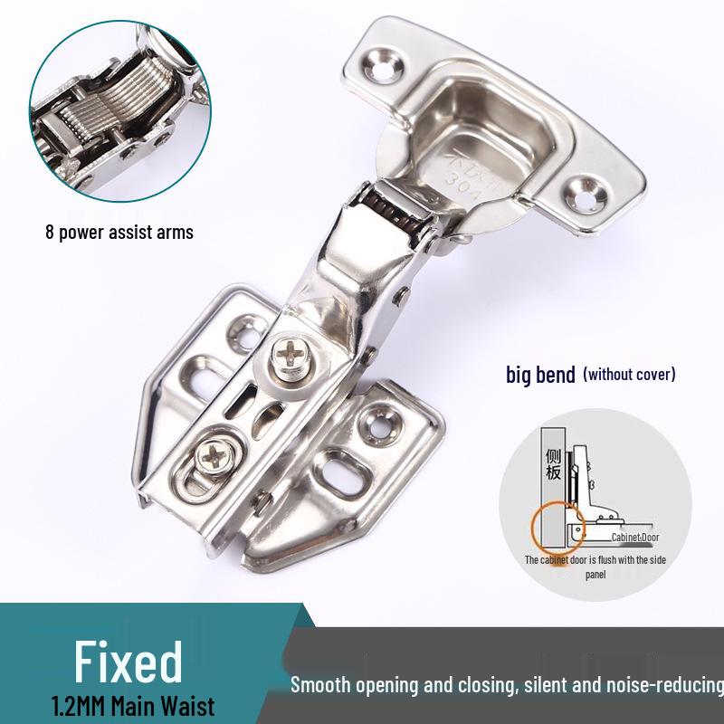 Stainless Steel Cabinet Door Hinge Repair Plate