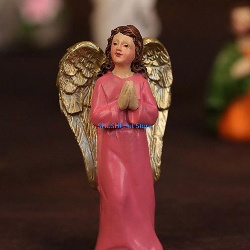 Resurrection Easters Tomb Scene Figurines Set for Seasonal Tabletop Decorations D57B