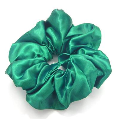 Rainbow Color Voluminous Scrunchie Hair Tie [PARIS KID'S] [Green]