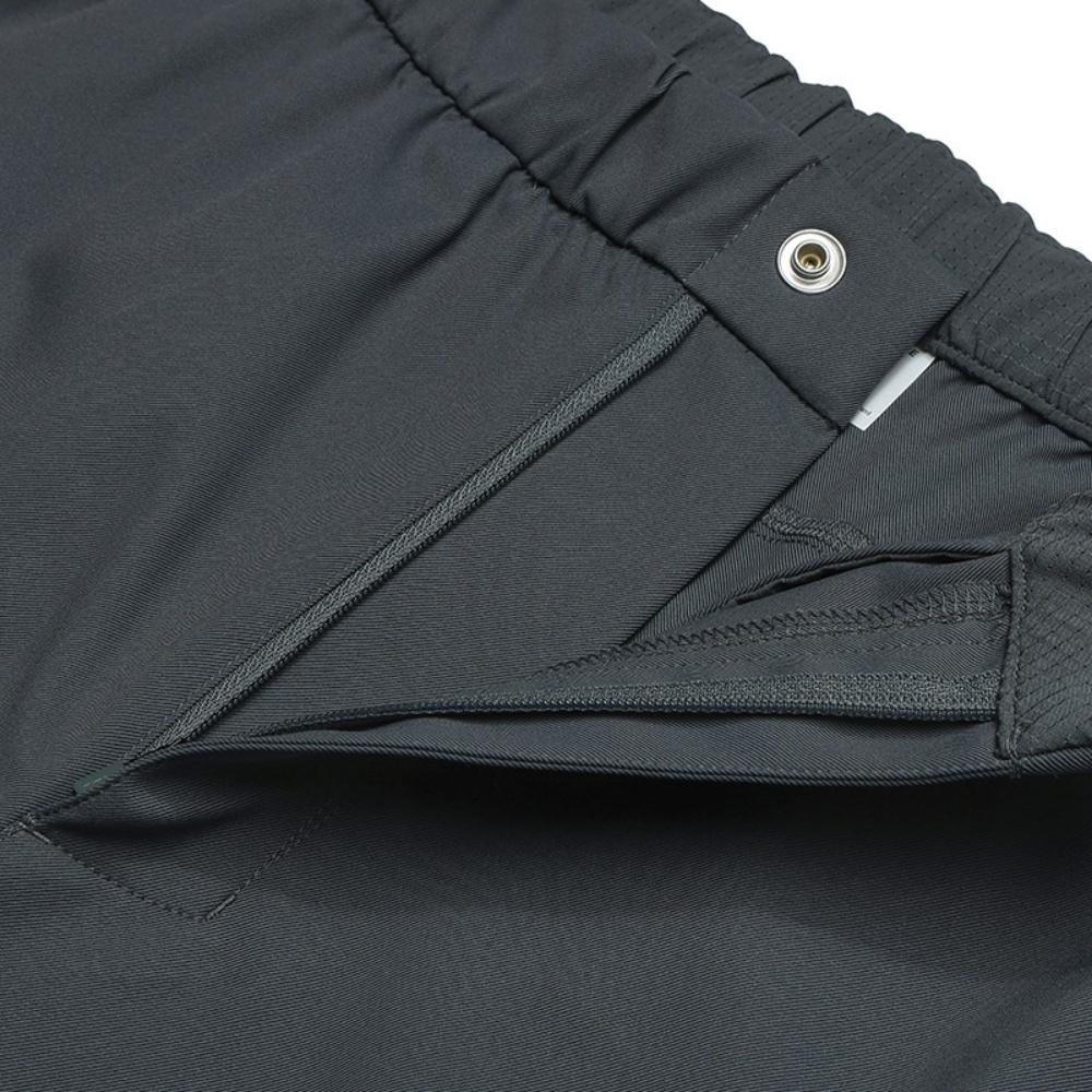 FILA Urban Explore Fashion Minimalist Sports Outdoor Classic Versatile Woven Loose Casual Pants Men bottoms Charcoal-Gray A11M538805FDY